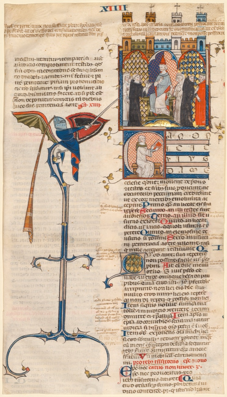 A page of Gratian's Decretum